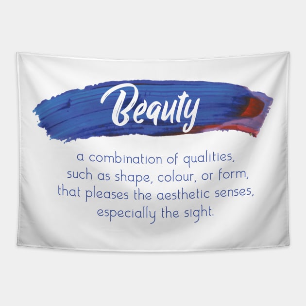 Beauty Definition Tapestry by Sacrilence