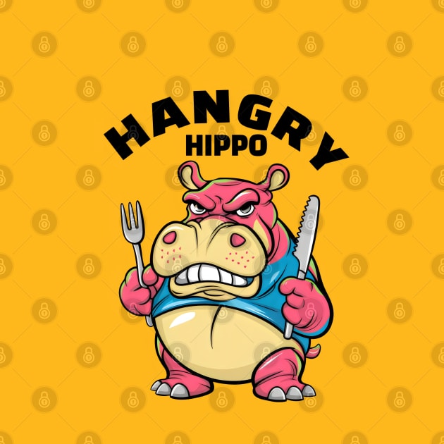 Hangry Hippo by TeTreasures