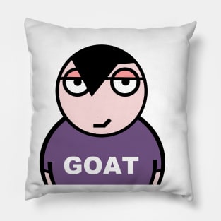 GOAT greatest of all time Pillow