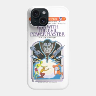 War with the evil power master Phone Case