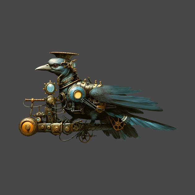 Steampunk Bird by Radibor78