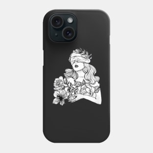 Love is blind Phone Case