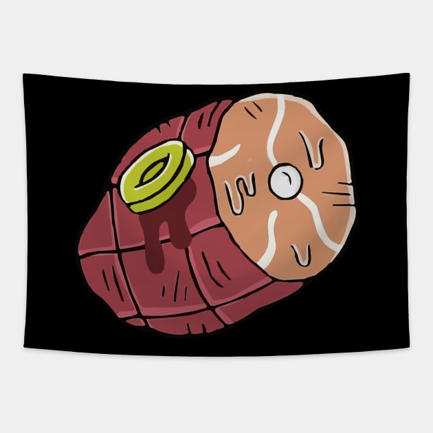 Rum Ham Classic Tapestry by Sunny Legends