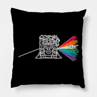 Dark Side of the Temple! Pillow