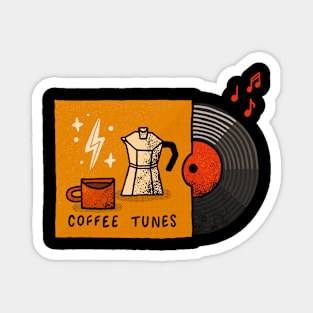 Coffee Tunes Magnet