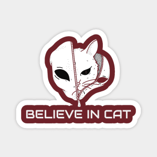 I believe in my cats Magnet