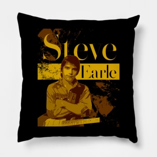 Steve Earle \\ 80s Pillow