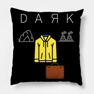 Dark yellow jacket Pillow