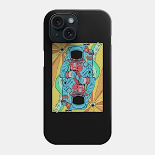 Spaceman tarot Phone Case