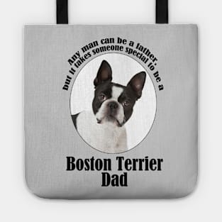 Boston Terrier Dad Tote