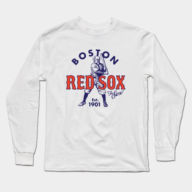 boston red sox - Boston Red Sox - Long Sleeve T-Shirt