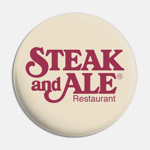 Steak & Ale Pin by MindsparkCreative