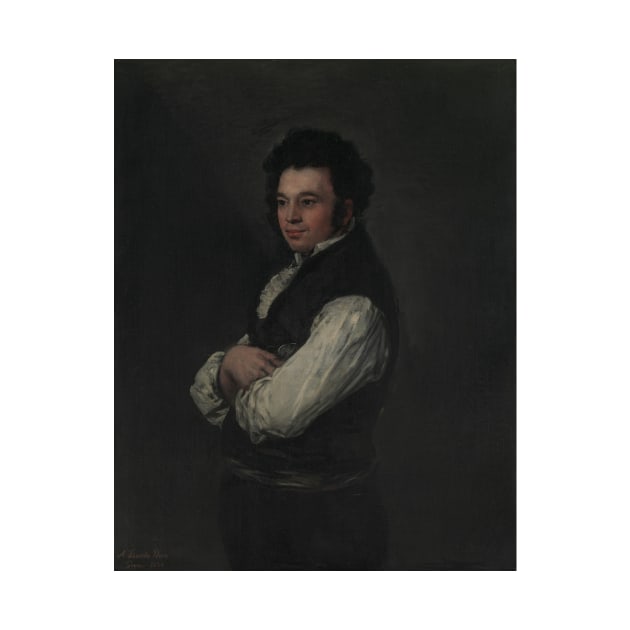 Tiburcio Perez y Cuervo (1785/86–1841), the Architect by Francisco Goya by Classic Art Stall