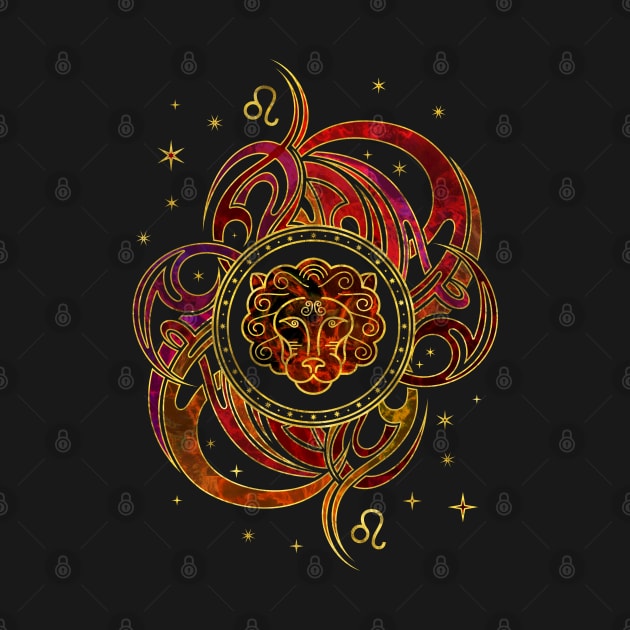 Leo Zodiac Fire element by Nartissima