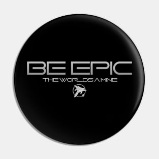 Epic World- Logo Front Pin