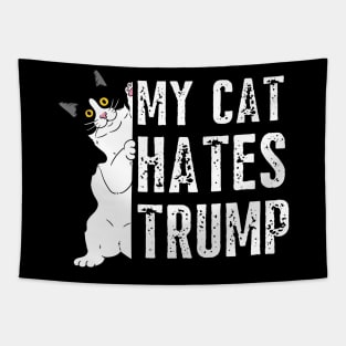 Cats Against Trump Tapestry