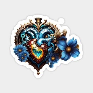 Awesome steampunk heart Magnet