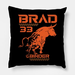 MotoGP Brad Binder 33 Racing Superbike Motorcycle Racer Pillow