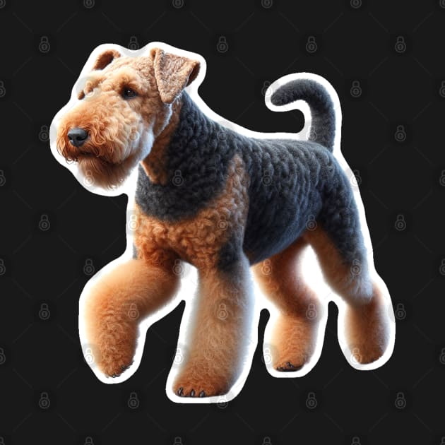 Airedale Terrier by millersye