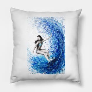 Thoughts and Waves Pillow