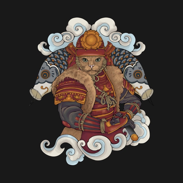 Cat Samurai by Gekko and the Samurai 