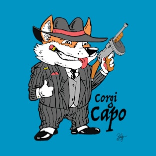 Corgi Capo T-Shirt