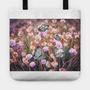 Flower and Butterfly Tote