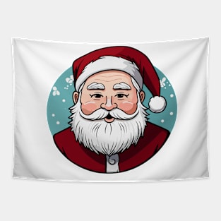 Santa Claus in his best moments Tapestry