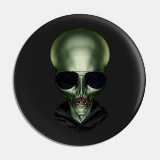 Alienated Alien Army Incognito Joe Pin