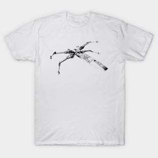 Star Wars Minimalist T-Shirt • X-Wing • Tie Fighter – Tico+Tina