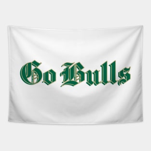 USF Bulls Sticker Tapestry