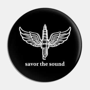 Savor The Sound Pin