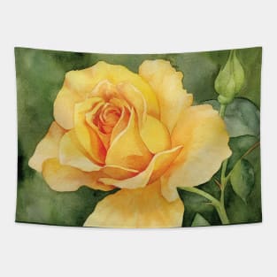 Sun Soaked Rose Tapestry