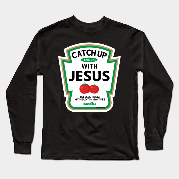 jesus ketchup sweatshirt