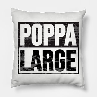 Poppa large Pillow