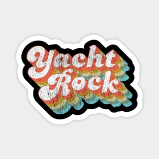 Vintage Fade Yacht Rock Party Boat Drinking product Magnet