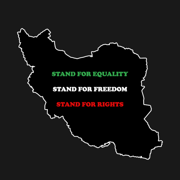 Stand For Iran by EvoComicsInc