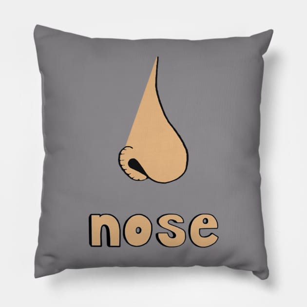 This is a NOSE Pillow by roobixshoe