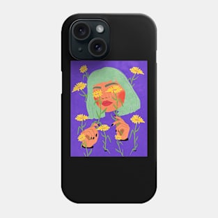 Girl Wanna Bloom, So She Did Phone Case