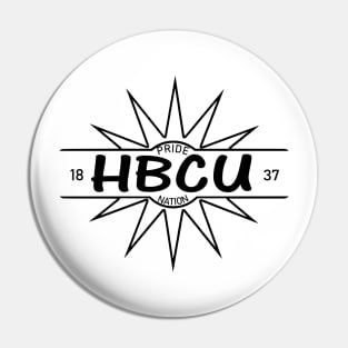 HBCU Pride Nation 1837 Pin