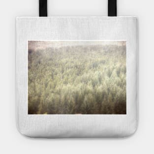 Pine Forest from Above Tote