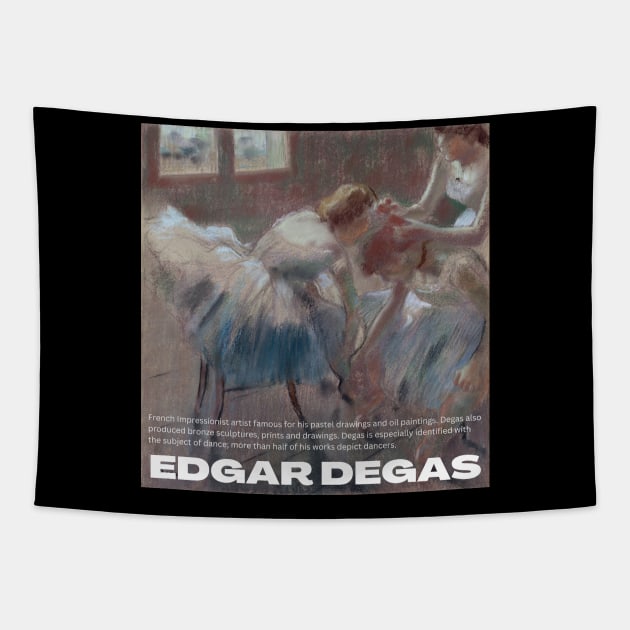 Edgar Degas Tapestry by blckpage