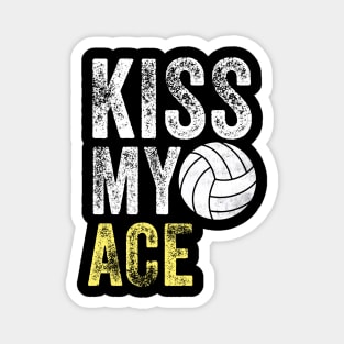 funny volleyball Magnet