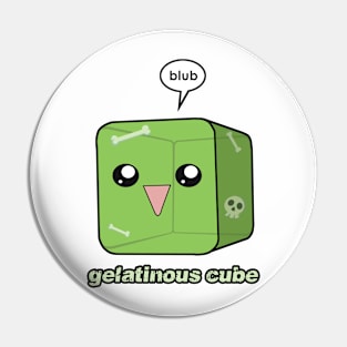 Jelly Cube! Pin