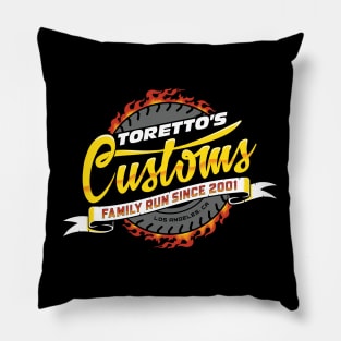 Toretto's Customs Pillow