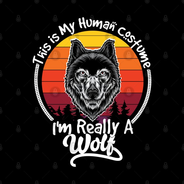 this is human costume im really a wolf by youki