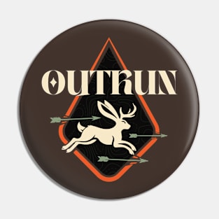 Outrun - Trail Running Society Pin