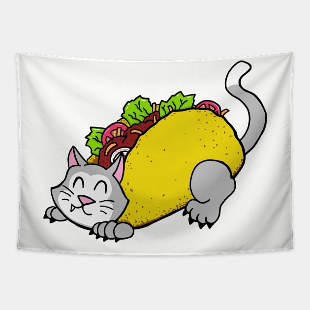 Tacocat, adopt one today! Tapestry by SNK Kreatures