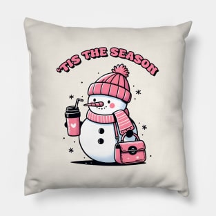 Tis' The Season Christmas Pillow