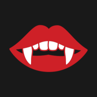 Halloween vampire lip bites T-Shirt